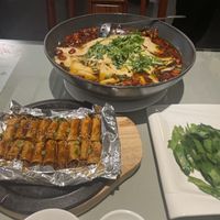 The food I chose:  at Tianchu Miaoxiang - Chaowai in Beijing