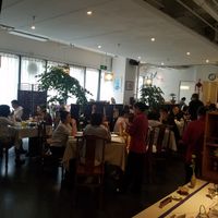 Serious budhist style deco at Tianchu Miaoxiang - Chaowai in Beijing