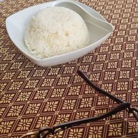 Sticky jasmine rice at Siam Beach in Altea