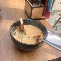 Vegan pinda soep   at The Bamboo Room in Hoorn