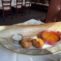 Combination dosa feast (vegan) at The Mango Grove in Columbia