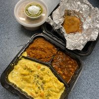 Vegan lunch box  at The Mango Grove in Columbia