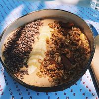 Gym smoothie bowl at Joshua Tree Cafe in Athens