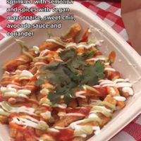 Sweet Potato Fries at Joshua Tree Cafe in Athens