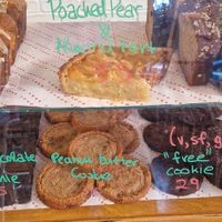 Cake counter at Joshua Tree Cafe in Athens