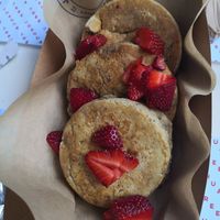 5/10 vegan pancakes at Joshua Tree Cafe in Athens