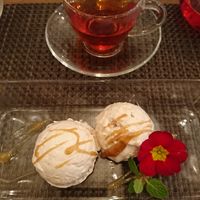 Super creamy italian ice cream! at PEACE TABLE - 渋谷 道玄坂店 in Tokyo