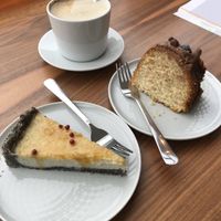 cake selection at NUZ in Linz