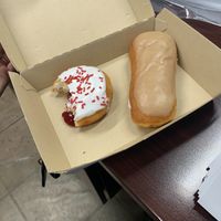 AMAZING VEGAN DONUT SELECTION!!  at Big Baby Rolls and Donuts in Tulsa