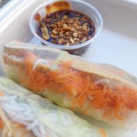 Take away spring rolls at Saigon Noodle Bar in Rovaniemi