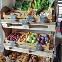 Gemüseangebot im Laden at OHNI in Thun