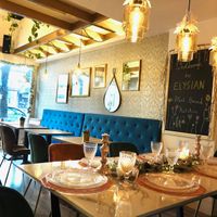 our gorgeous new space, perfect for small events, lunch, brunch or dinner at Elysian Restaurant in Nicosia
