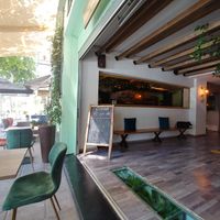 The settings at Elysian Restaurant in Nicosia