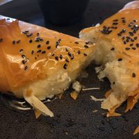 Saganaki at Elysian Restaurant in Nicosia