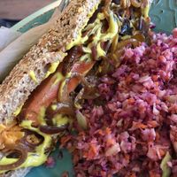 Signature Hot “Dog” at Elysian Restaurant in Nicosia