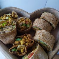 'chicken' gyro at Elysian Restaurant in Nicosia