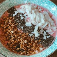 Smoothie Bowl at Elysian Restaurant in Nicosia