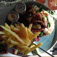 No Beef Burger at Deichkind in Sankt Peter-ording