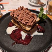 Chocolate mousse at Deichkind in Sankt Peter-ording