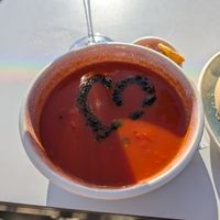 Tomato soup at Deichkind in Sankt Peter-ording
