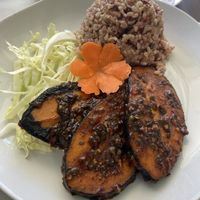 Spicy salmon   at White Springs Cafe in Arcadia