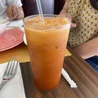 thai iced tea (THIS WAS SO ✨GOOD✨)  at White Springs Cafe in Arcadia