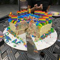 Colourful on the outside AND the inside at Peterson's Pantry in North Las Vegas