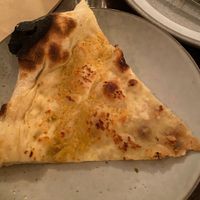 Garlic pizza at Bella Italia in Newcastle