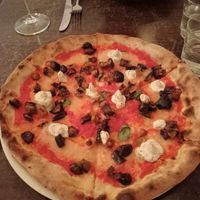 Norma pizza at Bella Italia in Newcastle