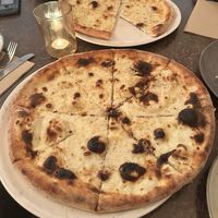 Vegan garlic-cheese entree at Bella Italia in Newcastle