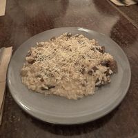 Mushroom risotto at Bella Italia in Newcastle