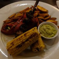 Vegetables Plate at Boss Caffe in Subotica