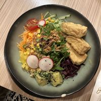 Vegan Rainbowl  at Be Right Back in Linz