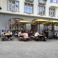 Exterior at Hans im Glück in St Gallen