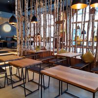 Interior at Hans im Glück in St Gallen