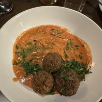 Vegan lentil balls  at Nectar Restaurant & Wine in Moscow