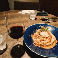 Plant-Based Meat & Cheese Vegan Bolognese at Green Italian TORCIA - Shinjuku in Tokyo