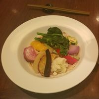 vegetable pasta at Green Italian TORCIA - Shinjuku in Tokyo