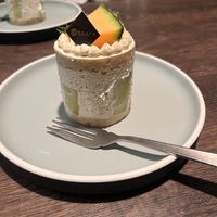 Melon cake   at Green Italian TORCIA - Shinjuku in Tokyo
