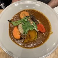 Curry at Green Italian TORCIA - Shinjuku in Tokyo