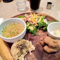 Already started eating, sorry, but it was so delicious! at Green Italian TORCIA - Shinjuku in Tokyo