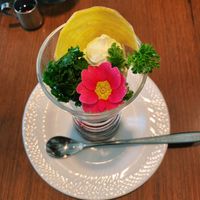 Veggie parfait at Green Italian TORCIA - Shinjuku in Tokyo