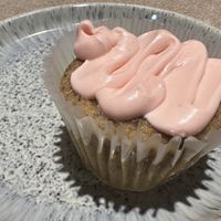 Lemon Raspberry Poppyseed Cupcakees  at Heart Bowls in Sandpoint