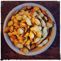 Roasted Pumpkin Seeds - healthyh eating with Sam Bentall at Sam Bentall Wellness Coaching in Liverpool