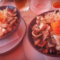 Don Buri with added Tofu X 2 (don't judge 😂) at Sabores Asiáticos in Tavira