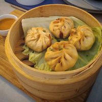 Vegan 'Gyoza', expect more a Thai spice palate and you'll enjoy them ^^ at Sabores Asiáticos in Tavira