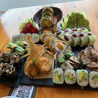 Vegan combo at Sabores Asiáticos in Tavira