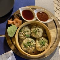 Legga vegan dumplings  at Sabores Asiáticos in Tavira