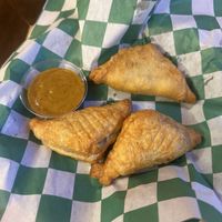 Samosas   at Just Veggiez in Madison