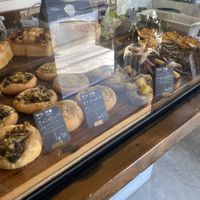 big sortiment (not completely shown in picture)  at Universal Bakes and Cafe in Tokyo